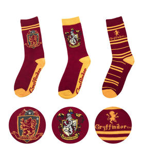 pack-3-calcetines-gryffindor-harry-potter