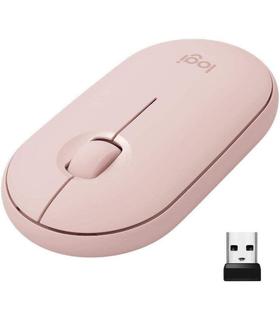 raton-pebble-m350-wireless-mouse-rose
