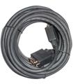 Cable Svga 3Go Cvga15Mm/ Vga Macho - Vga Macho/ 15M/ Negro