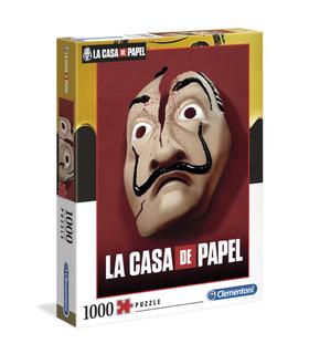 puzzle-1000-piezas-la-casa-de-papel-mascara-dali