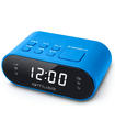 Muse M-10 Azul Radio Despertador Fm Doble Alarma Pantalla Lc