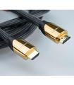 Cable Hdmi 2.0 2 M Premium Oro Ultra Hd Cable + Ethernet Cer