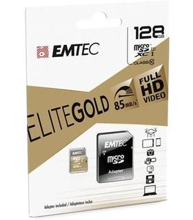 memoria-sd-micro-128gb-emtec-elite-gold-85mbs-sd-adapter