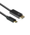 Cable De Conversión Ewent Usb-C-Displayport 4K 60Hz 2M Negro