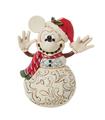 Figura Enesco Disney Muñeco Nieve Mickey
