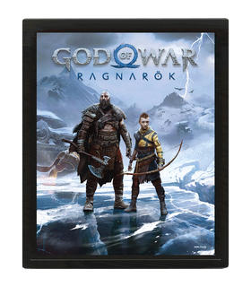 god-of-war-ragnarok-poster-3d-hazardous-tundra
