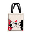 Bolsa Shopping Minnie &38 Mickey Disney 6 Unidades
