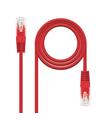 Cable De Red Rj45 Utp Nanocable 10.20.0401-R Cat.6/ 1M/ Rojo