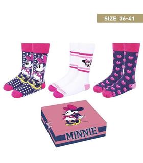 set-de-calcetines-disney-minnie-mouse-talla-3641