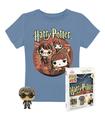 Pop & Tee Harry Potter Funko + Camiseta Trio Talla S