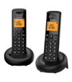 Alcatel Telefono Dec E160 Duo Black