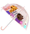 Paraguas Manual Burbuja Transparente Peppa Pig 48Cm 12 Unida