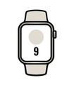 Apple Watch Series 9/ Gps/ 45Mm/ Caja De Aluminio Blanco Est