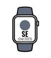 Apple Watch Se 2 Gen 2023/ Gps/ 40Mm/ Caja De Aluminio Plata