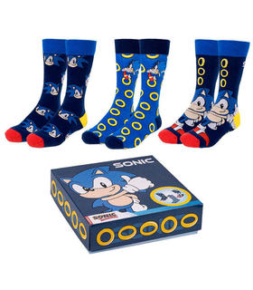 set-3-calcetines-sonic-the-hedgehog-adulto