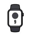 Apple Watch Series 9/ Gps/ 41Mm/ Caja De Aluminio Medianoche