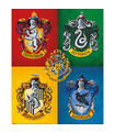 Mini Poster (Colorful Crests) Harry Potter