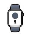 Apple Watch Series 9/ Gps/ Cellular/ 41 Mm/ Caja De Acero Pl