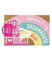 Felpudo Barbie (Welcome To My Dreamhouse) 60X40 Cm