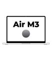 Apple Macbook Air 13,6"/ M3 8-Core Cpu/ 8Gb/ 256Gb Ssd/ 8-Co