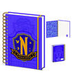 Cuaderno De Espiral A5 Escudo Nevermore - Wednesday