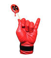 Estatua Heroic Hands Deadpool Marvel 26Cm