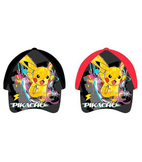 gorra-pikachu-pokemon-surtido-6-unidades