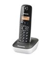 Teléfono Fijo Inalámbrico Dect Panasonic Kx-Tg1611 Negro/Bla