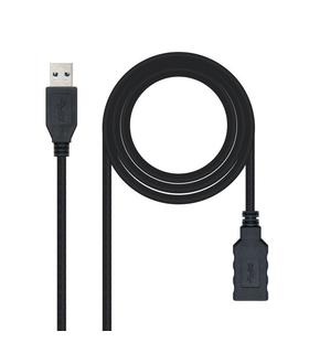 nanocable-cable-usb-30-tipo-aa-alargo-mh-3m-negro-100