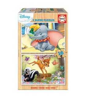 puzzle-disney-animals-dumbo-bambi-2x16pz