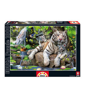 puzzle-tigres-blancos-bengala-1000pz